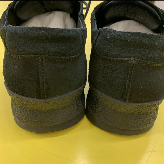 Giorgio Armani(ジョルジオアルマーニ)のジョルジオアルマーニ 黒スエード、 極太革紐 メンズの靴/シューズ(その他)の商品写真