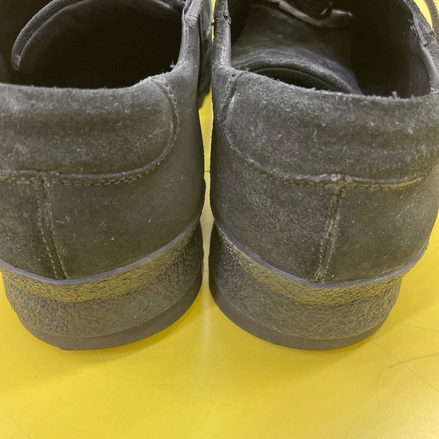 Giorgio Armani(ジョルジオアルマーニ)のジョルジオアルマーニ 黒スエード、 極太革紐 メンズの靴/シューズ(その他)の商品写真