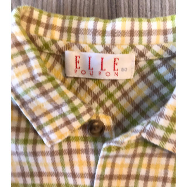 ELLE(エル)のELLE シャツ　90 キッズ/ベビー/マタニティのキッズ服男の子用(90cm~)(その他)の商品写真