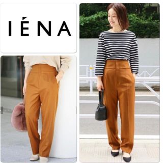 イエナ(IENA)のmdrさま専用！☆タグ付き新品☆イエナ(IENA)パンツ/キャメル/S36(カジュアルパンツ)