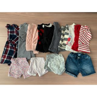 ベビーギャップ(babyGAP)の14点まとめ売り(約70サイズ，女の子)(シャツ/カットソー)