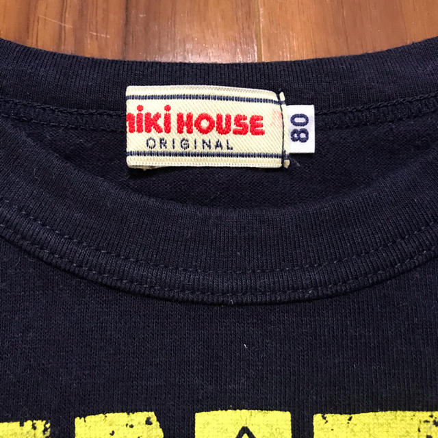 mikihouse(ミキハウス)のミキハウス ロングTシャツ　80 キッズ/ベビー/マタニティのベビー服(~85cm)(Ｔシャツ)の商品写真