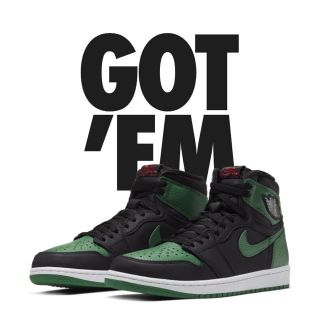 ナイキ(NIKE)のsupsup様専用　NIKE Jordan1 pine green aj1(スニーカー)