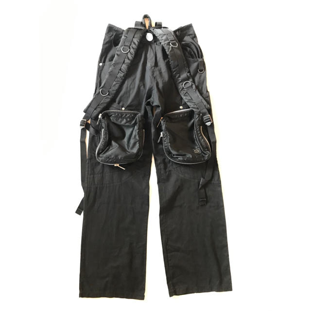 RAF SIMONS(ラフシモンズ)のPORTERヨシダ鞄×GETEMONTS BagPants メンズのパンツ(ワークパンツ/カーゴパンツ)の商品写真