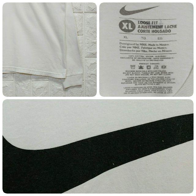 NIKE(ナイキ)のナイキ ロンT 長袖 ビッグロゴ プリント オーバーサイズ メンズのトップス(Tシャツ/カットソー(七分/長袖))の商品写真