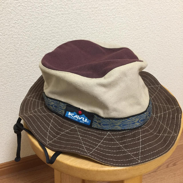 KAVU カブー ボア フリース バケット ハット ベージュ