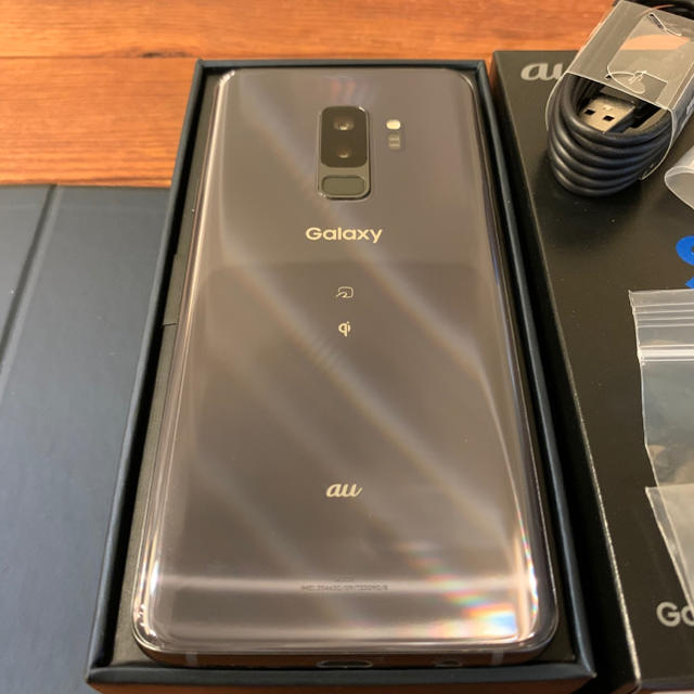 【超美品】GalaxyS9プラス SIMロック解除済み SCV39 本体