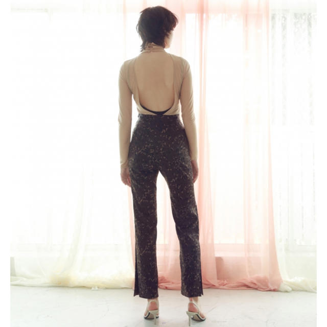 Rosary moon(ロザリームーン)のrosary moon/Turtle Neck Sheer Leotard レディースのトップス(カットソー(長袖/七分))の商品写真