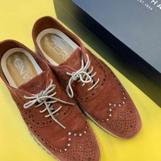 コールハーン(Cole Haan)のコールハーン   ゼログランド  赤 10ハーフ(ドレス/ビジネス)