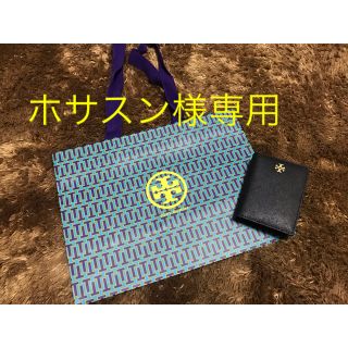 トリーバーチ(Tory Burch)の【☆再値下げ10/25】TORY  BURCH  パスケース　ブラック(名刺入れ/定期入れ)