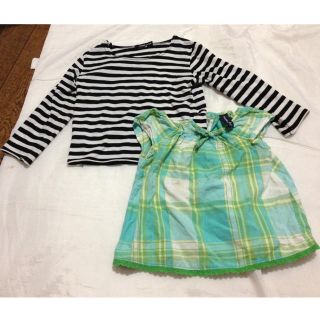 ギャップ(GAP)の女の子二枚セット着用90.80(その他)