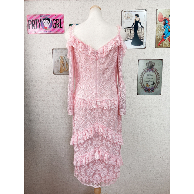 TADASHI SHOJI(タダシショウジ)の希少 新品 6 Tadashi Shoji タダシショージ PL1001N レディースのワンピース(ひざ丈ワンピース)の商品写真