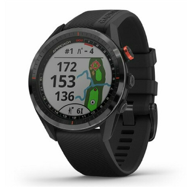 GARMIN(ガーミン)のGARMIN(ガーミン) ゴルフナビ GPS Approach S62 ブラック チケットのスポーツ(ゴルフ)の商品写真