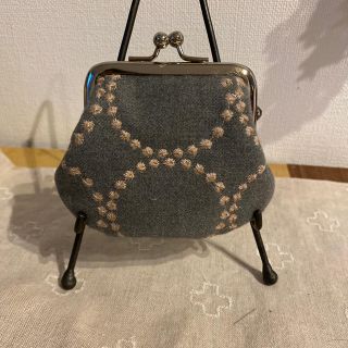 ミナペルホネン　タンバリン　がま口ハンドメイド(財布)