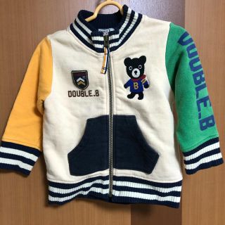 ミキハウス(mikihouse)のミキハウス　80サイズ　ジャンバー　double.b(ニット/セーター)