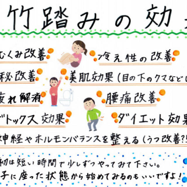 運動不足冷えやむくみや肥満対策に青竹ふみ 安くていつでもできる健康法2本の通販 By キャッツ S Shop ラクマ