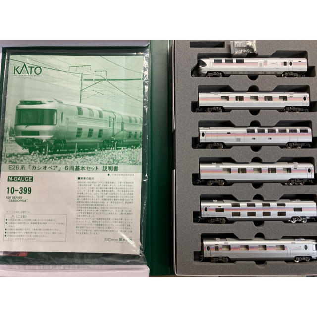 KATO カシオペア基本6両セット Nゲージ 鉄道模型 - 鉄道模型