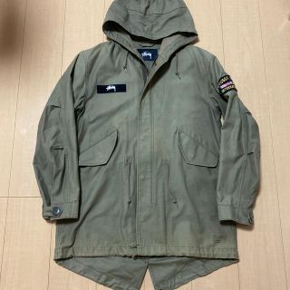 美品 stussy モッズコート ロングコート コート Mサイズ