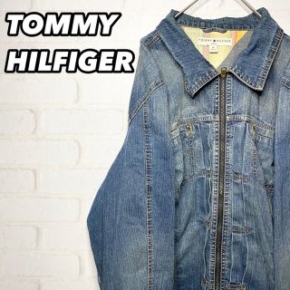 トミーヒルフィガー(TOMMY HILFIGER)のTOMMY HILFIGER デニムジャケット Gジャン トミー ヴィンテージ(Gジャン/デニムジャケット)