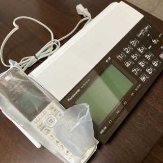 パナソニック(Panasonic)のPanasonic KX-PD102D-W FAX 美品(オフィス用品一般)