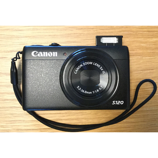 キヤノン(Canon)のCanon PowerShot S120 BK キャノン デジカメ(コンパクトデジタルカメラ)