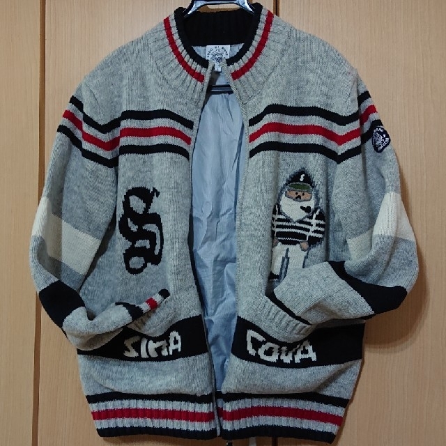 Sina cova シナコバ ニット セーター グレー サイズLニット/セーター