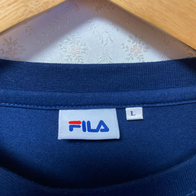 FILA(フィラ)の♥️良品♥️フィラ♥️レディース♥️長袖Tシャツ♥️ネイビー レディースのトップス(Tシャツ(長袖/七分))の商品写真