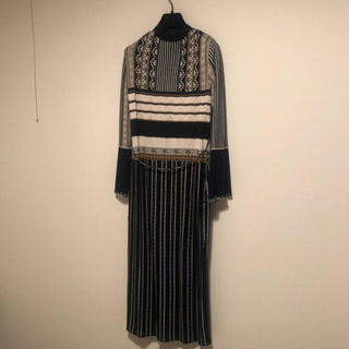 mame - Pedicel Jacquard Knit Dressの通販 by mi's shop｜マメなら