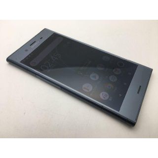 ソニー(SONY)のSIMフリー au XPERIA XZ1 SOV36 ブルー◆中古◆332(スマートフォン本体)