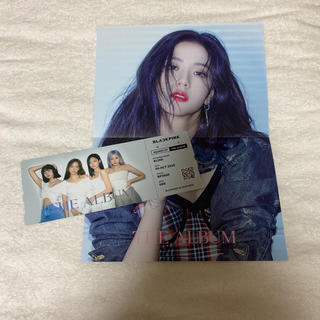BLACK PINK  ジス　ポスター　チケット(K-POP/アジア)