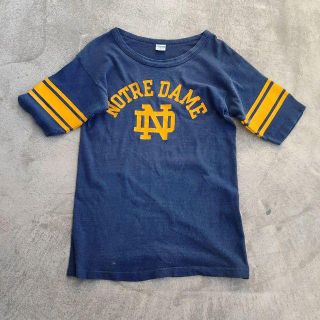 激レア】70年代 バータグ後期 チャンピオン フットボールTシャツ www
