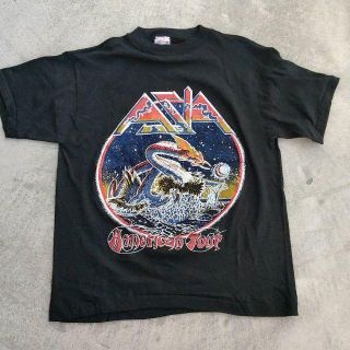 アメリヴィンテージ(Ameri VINTAGE)の【激レア】70年代　パキ綿　AZIA バンドTシャツ(Tシャツ/カットソー(半袖/袖なし))