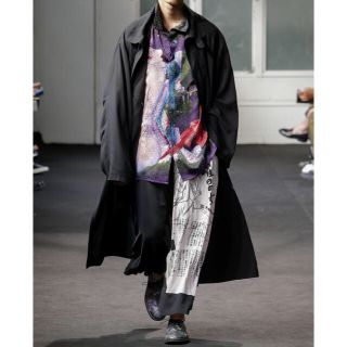 ヨウジヤマモト(Yohji Yamamoto)のプリント紐パンツ(その他)