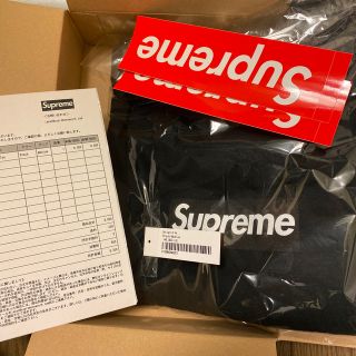 supreme box logo l/s tee black M