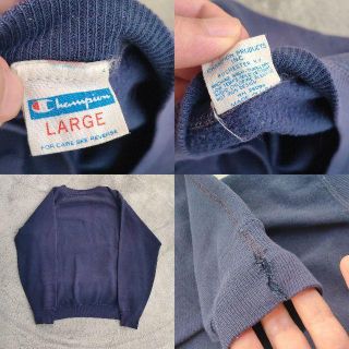 Champion - 【激レア】70年代 チャンピオン バータグ後期 スウェットの ...