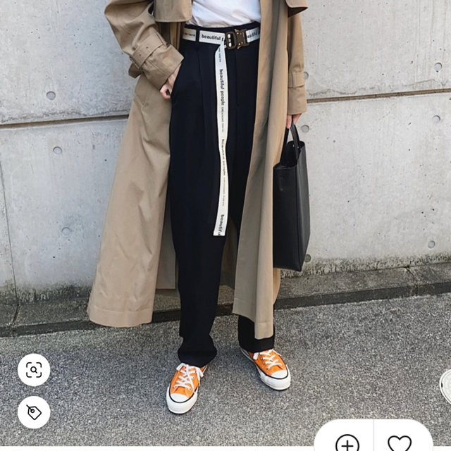 6(ROKU)GEORGETTE TUCK PANTS 2 34
