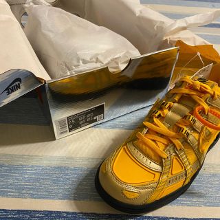 ナイキ(NIKE)のNIKE × OFF WHITE ナイキ ×オフホワイト　ラバーダンク(スニーカー)