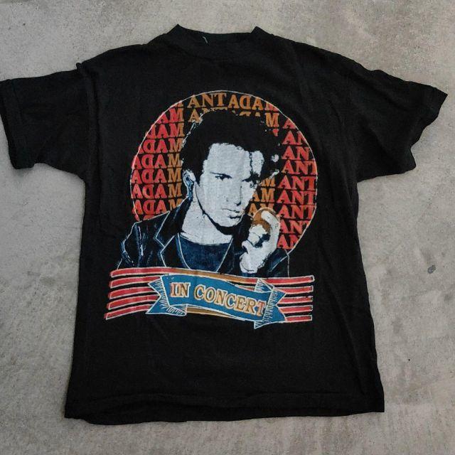 Ameri VINTAGE(アメリヴィンテージ)の【激レア】70年代 パキ綿　アダムアント　バンドTシャツ メンズのトップス(Tシャツ/カットソー(半袖/袖なし))の商品写真