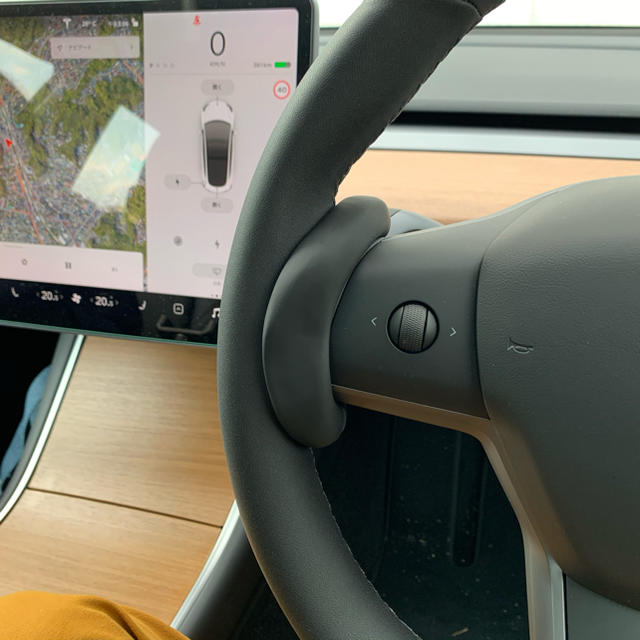 テスラ　モデル3  ステアリングホイールブースター　カウンターウェイト