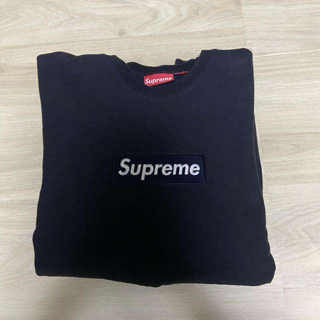 【 Lサイズ】紙タグ　SUPREME BOX LOGO CREWNECK