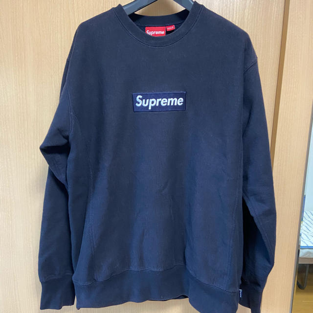 【 Lサイズ】紙タグ　SUPREME BOX LOGO CREWNECK