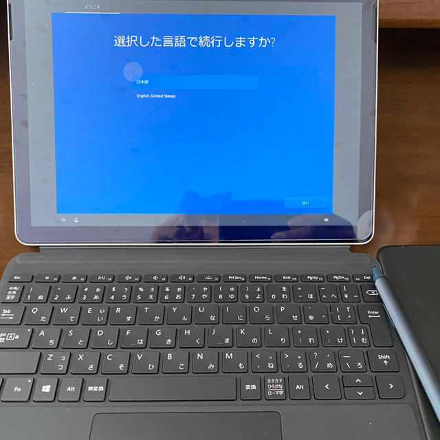 Microsoft(マイクロソフト)の美品　サーフェスgo2 LTEモデル　オフィス2019あり スマホ/家電/カメラのPC/タブレット(タブレット)の商品写真