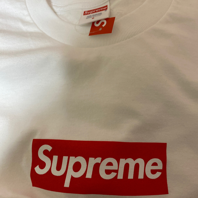Supreme Box Logo L/S Tee White Sサイズ Supreme Box Logo L/S Tee White Sサイズ