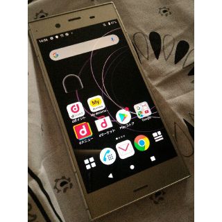 Xperia XZ1　美品　docomo SIMフリー SO-01K (スマートフォン本体)