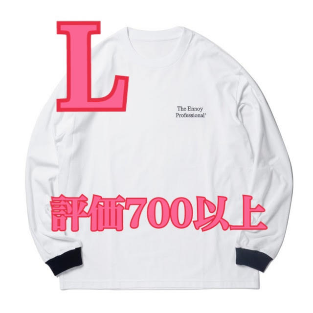 ☆白L☆The Ennoy Professional L/S TEE エンノイ-