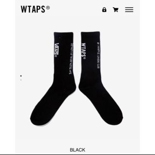 ダブルタップス(W)taps)のVans Vault x WTAPS Crew Sock 黒(ソックス)