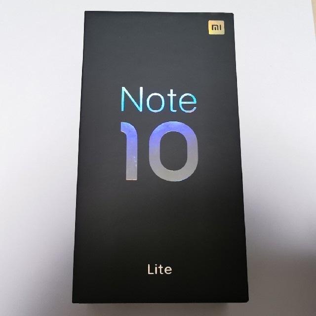 Xiaomi Mi Note 10 lite 6GB/64GB ネビュラパープル - スマートフォン本体