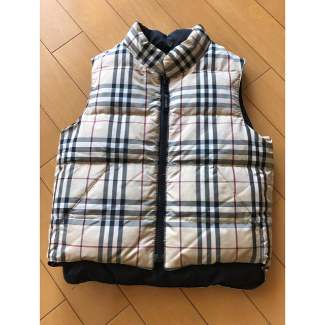 BURBERRY - バーバリー ダウンベスト リバーシブル 100Aの通販 by za ...