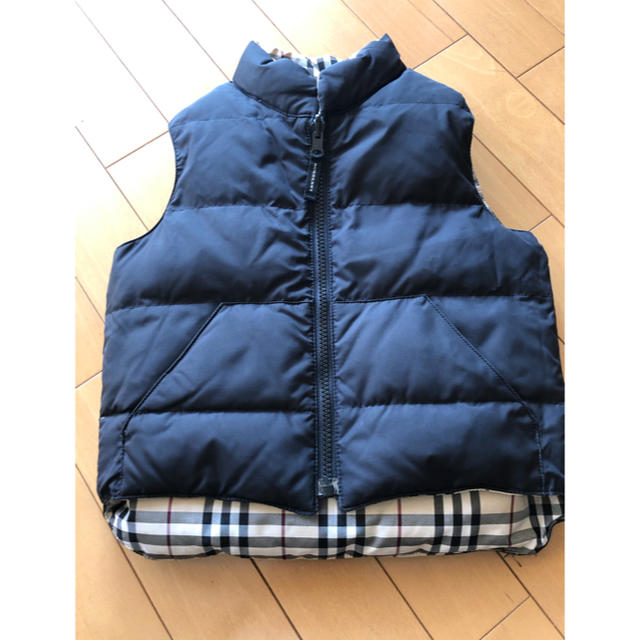 BURBERRY - バーバリー ダウンベスト リバーシブル 100Aの通販 by za