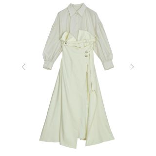 アメリヴィンテージ(Ameri VINTAGE)のAmeri  VINTAGE  MILLEFEUILLE SHIRT DRESS(ロングワンピース/マキシワンピース)